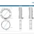 QTL 385 Series - Frameless Torque Motor technical drawing