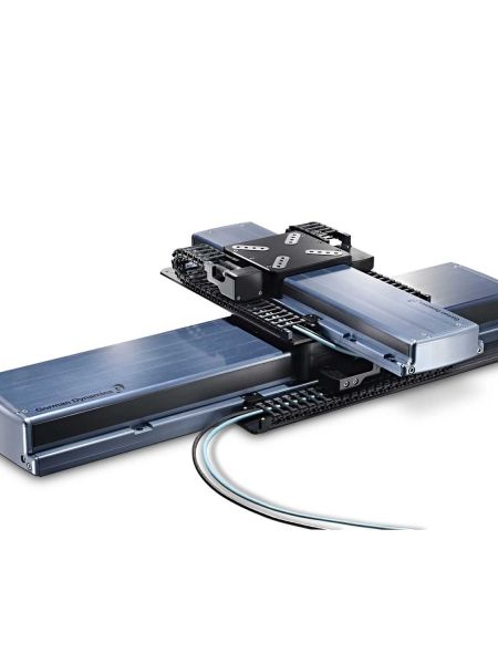XY Precision Ironless Stages combination of G225 and G165 stages